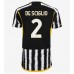 Maillot de foot Juventus Mattia De Sciglio #2 Domicile vêtements Femmes 2023-24 Manches Courtes